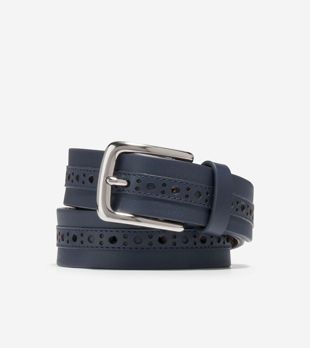 Adjustable Brogue 32mm Belt 